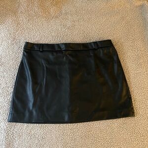 Zara Black Mini Skirt